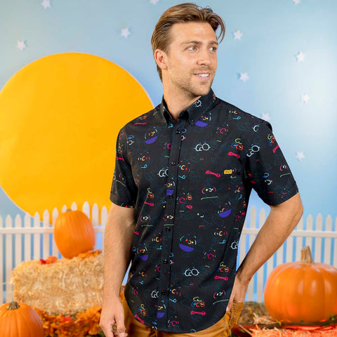 peanuts-good-grief-kunuflex-short-sleeve-shirt