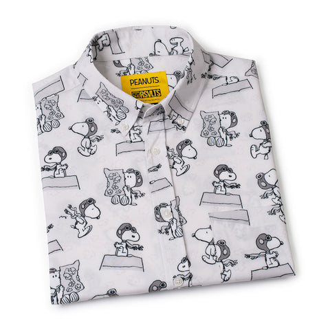 peanuts-the-flying-ace-kunuflex-short-sleeve-shirt