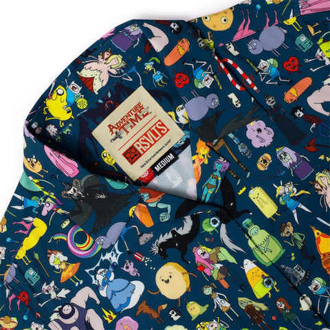 rsvlts-adventure-time-womens-short-sleeve-shirt-adventure-time-whos-who-of-ooo-womens-kunuflex-short-sleeve-shirt