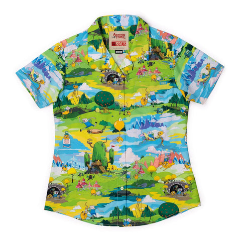 rsvlts-xs-adventure-time-womens-short-sleeve-shirt-adventure-time-come-along-with-me-womens-kunuflex-short-sleeve-shirt