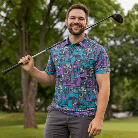 rsvlts-batman-breakfast-balls-all-day-polo-batman™-85th-anniversary-funny-papers-all-day-polo