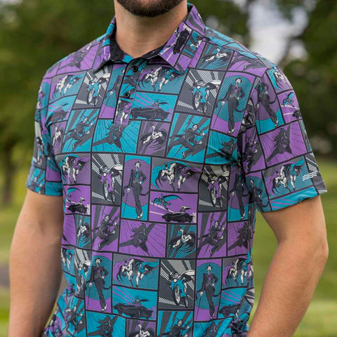 rsvlts-batman-breakfast-balls-all-day-polo-batman™-85th-anniversary-funny-papers-all-day-polo