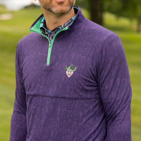 rsvlts-batman-quarter-zip-batman™-85th-anniversary-clownin-a-round-quarter-zip