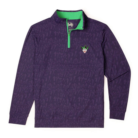 rsvlts-xs-batman-quarter-zip-batman™-85th-anniversary-clownin-a-round-quarter-zip