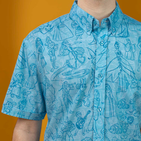rsvlts-disney-and-pixar-disney-100-sketches-to-screen-kunuflex-short-sleeve-shir