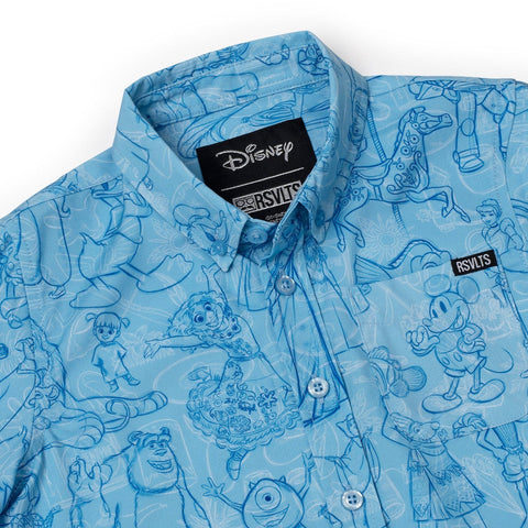 rsvlts-disney-and-pixar-preschool-short-sleeve-shirt-disney100-sketches-to-screen-preschooler-kunuflex-short-sleeve-shirt-presale