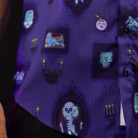 rsvlts-disney-and-pixar-short-sleeve-shirt-disney-s-haunted-mansion-ghostly-gallery-kunuflex-short-sleeve-shirt
