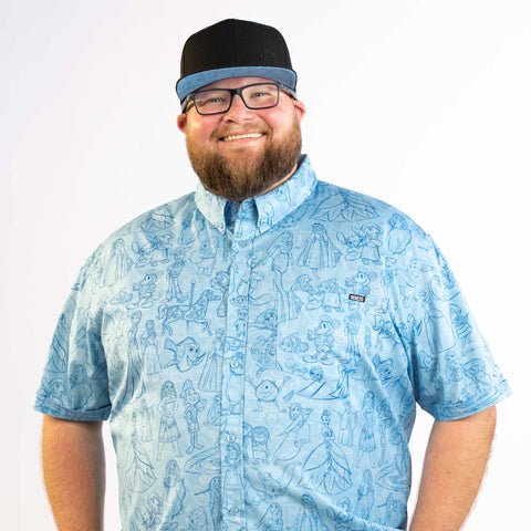 rsvlts-disney-and-pixar-short-sleeve-shirt-disney100-sketches-to-screen-kunuflex-short-sleeve-shirt