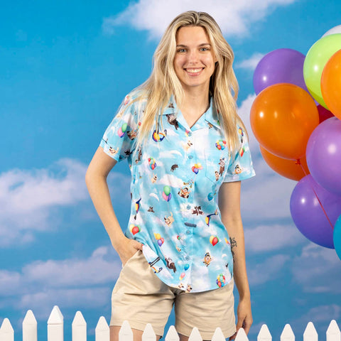 rsvlts-disney-and-pixar-womens-short-sleeve-shirt-disney-and-pixar-up-what-goes-up-womens-kunuflex-short-sleeve-shirt