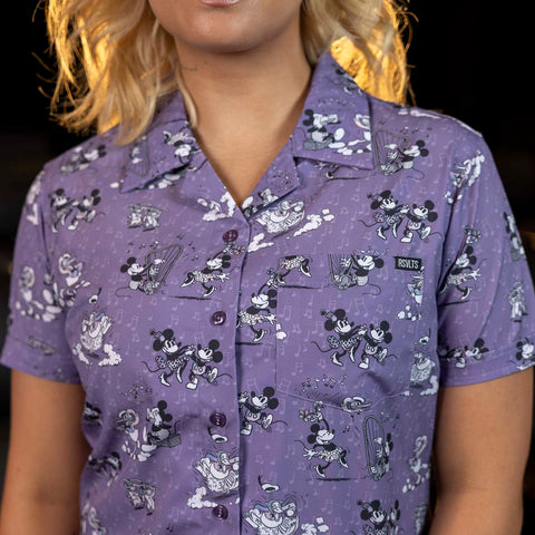 rsvlts-disney-and-pixar-womens-short-sleeve-shirt-disney100-dancing-toons-womens-kunuflex-short-sleeve-shirt