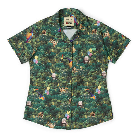 rsvlts-xs-disney-and-pixar-womens-short-sleeve-shirt-disney-and-pixar-up-i-found-the-snipe-womens-kunuflex-short-sleeve-shirt