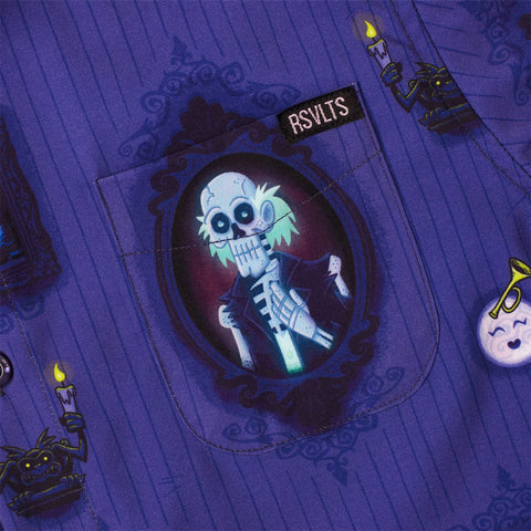 rsvlts-disney-and-pixar-youth-short-sleeve-shirt-disney-s-haunted-mansion-ghostly-gallery-youth-kunuflex-short-sleeve-shirt