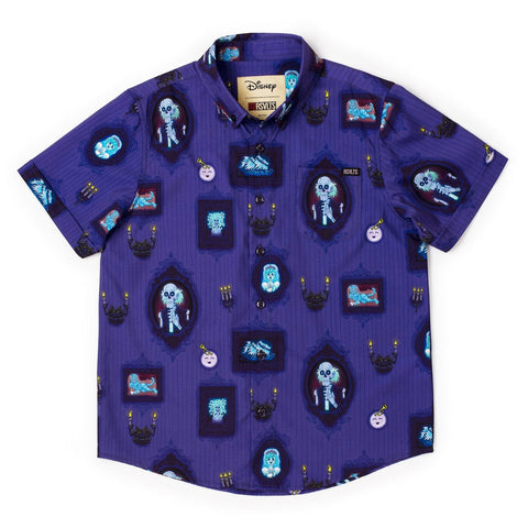 rsvlts-xs-disney-and-pixar-youth-short-sleeve-shirt-disney-s-haunted-mansion-ghostly-gallery-youth-kunuflex-short-sleeve-shirt