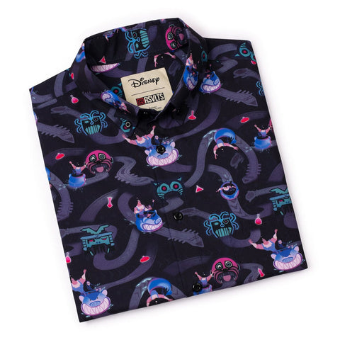 rsvlts-disney-short-sleeve-shirt-emperors-new-groove-pull-the-lever-kunuflex-short-sleeve-shirt