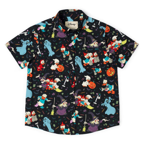 rsvlts-xs-disney-youth-short-sleeve-shirt-disney-tricks-treats-and-trouble-youth-kunuflex-short-sleeve-shirt
