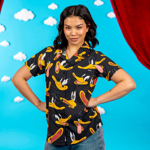 rsvlts-looney-tunes-womens-short-sleeve-shirt-looney-tunes-duck-amuck-womens-kunuflex-short-sleeve-shirt