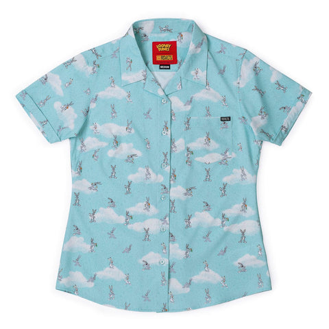 rsvlts-xs-looney-tunes-womens-short-sleeve-shirt-looney-tunes-the-ehhh-volution-of-bugs-womens-kunuflex-short-sleeve-shirt