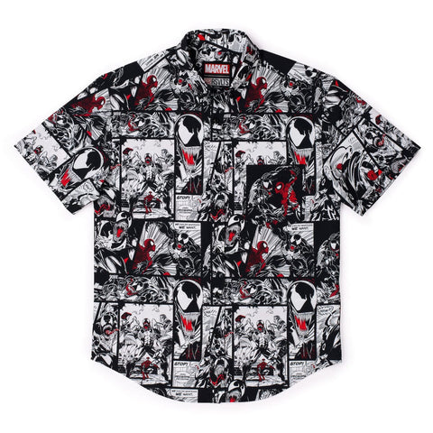 rsvlts-marvel-short-sleeve-shirt-marvel-85th-anniversary-spider-vs-symbiote-kunuflex-short-sleeve-shirt