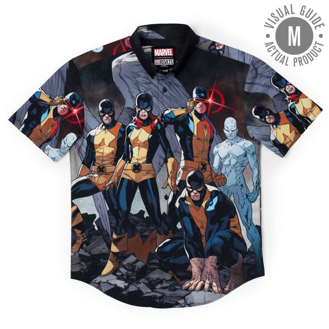 rsvlts-medium-marvel-short-sleeve-shirt-marvel-x-men-xavier-s-shortlist-kunuflex-short-sleeve-shirt