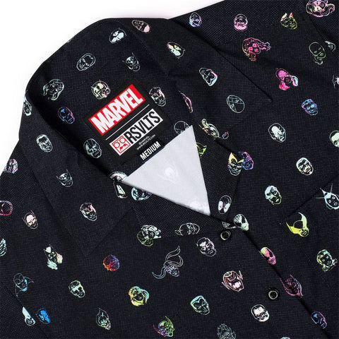 rsvlts-marvel-womens-short-sleeve-shirt-marvel-85th-anniversary-faces-of-marvel-womens-kunuflex-short-sleeve-shirt