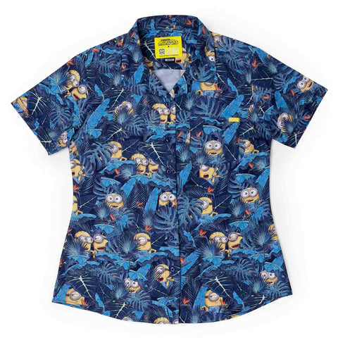 rsvlts-xs-minions-womens-short-sleeve-shirt-minions-in-search-of-ba-na-na-womens-kunuflex-short-sleeve-shirt