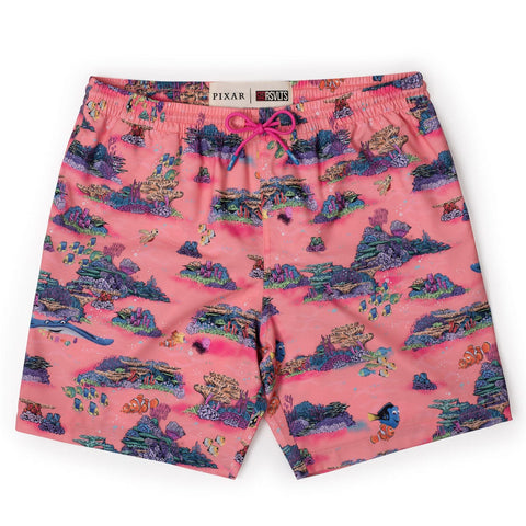 rsvlts-rsvlts-disney-and-pixar-finding-nemo-anemone-nie-hybrid-shorts