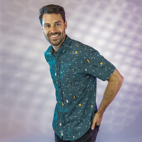 rsvlts-rsvlts-disney-and-pixar-wall-e-treasure-trash-kunuflex-short-sleeve-shirt