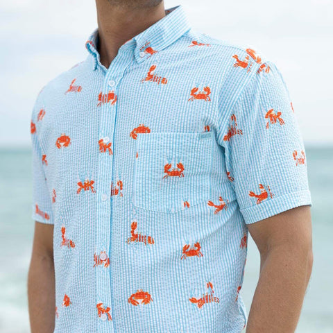 rsvlts-rsvlts-short-sleeve-shirt-crabs-stretch-seersucker-short-sleeve-shirt