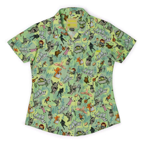rsvlts-xs-shrek-womens-short-sleeve-shirt-shrek-duloc-and-roll-womens-kunuflex-short-sleeve-shirt