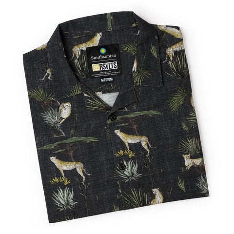 rsvlts-smithsonian-short-sleeve-shirt-speed-of-the-savanna-from-smithsonian-s-national-zoo-and-conservation-biology-institute-bamboo-short-sleeve-shirt