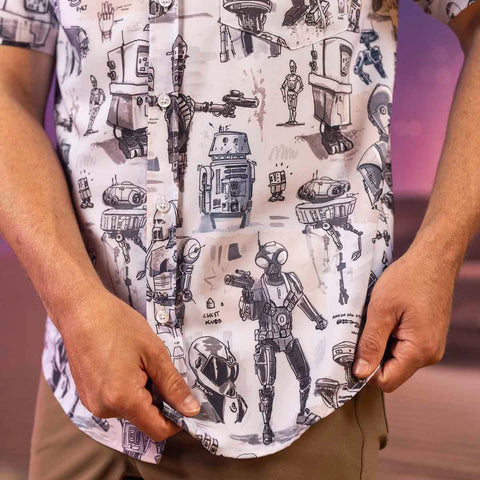 rsvlts-star-wars-short-sleeve-shirt-star-wars™-droid-drawings-kunuflex-short-sleeve-shirt