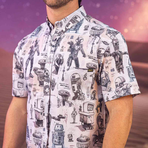rsvlts-star-wars-short-sleeve-shirt-star-wars™-droid-drawings-kunuflex-short-sleeve-shirt