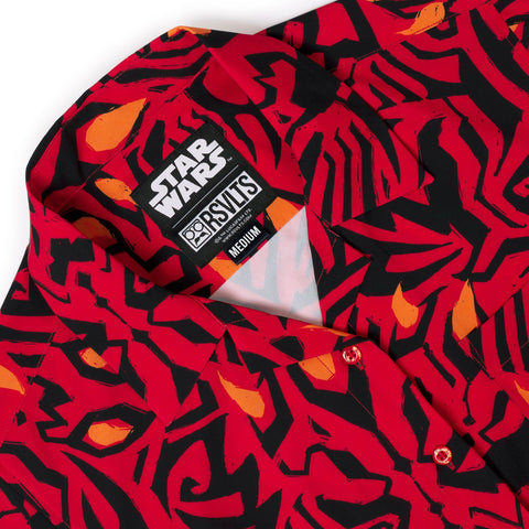 rsvlts-star-wars-womens-short-sleeve-shirt-star-wars™-maul-markings-womens-kunuflex-short-sleeve-shirt