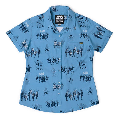 rsvlts-xs-star-wars-womens-short-sleeve-shirt-star-wars™-a-hard-days-node-womens-kunuflex-short-sleeve-shirt