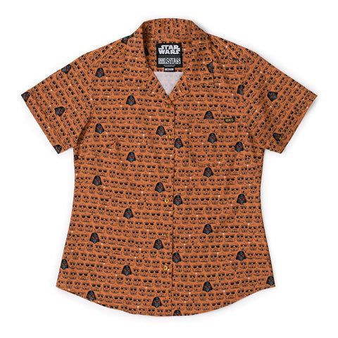 rsvlts-xs-star-wars-womens-short-sleeve-shirt-star-wars™-carved-wars-womens-kunuflex-short-sleeve-shirt