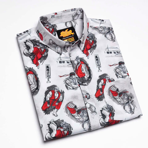 rsvlts-capcom-short-sleeve-shirt-street-fighter-art-of-ansatsuken-kunuflex-short-sleeve-shirt