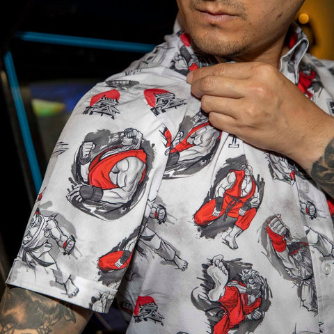 rsvlts-capcom-short-sleeve-shirt-street-fighter-art-of-ansatsuken-kunuflex-short-sleeve-shirt
