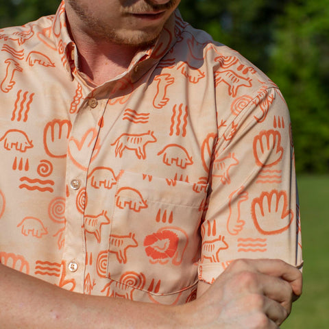 rsvlts-disney-and-pixar-short-sleeve-shirt-disneys-the-lion-king-rafikis-drawing-kunuflex-short-sleeve-shirt