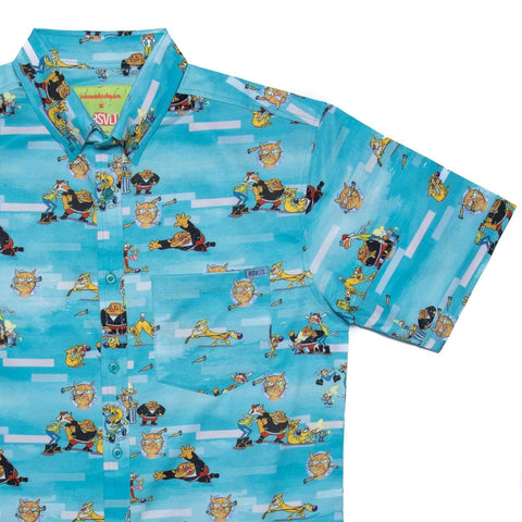 rsvlts-xs-nickelodeon-short-sleeve-shirt-catdog-greaser-dogs-kunuflex-short-sleeve-shirt