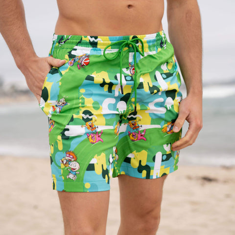 rsvlts-nickelodeon-swim-nickelodeon-slime-time-hybrid-shorts