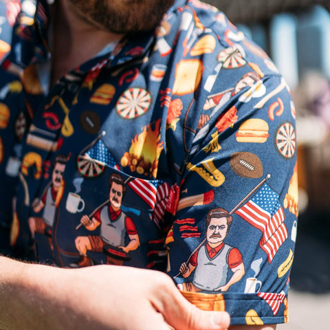 rsvlts-parks-and-rec-short-sleeve-shirt-ron-swansons-shirt-of-greatness-kunuflex-short-sleeve-shirt