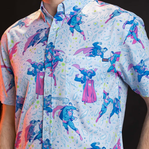 rsvlts-rsvlts-dc-superman™-superman-vs-bizarro™-kunuflex-short-sleeve-shirt