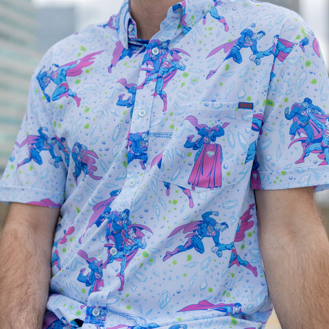 rsvlts-rsvlts-dc-superman™-superman-vs-bizarro™-kunuflex-short-sleeve-shirt