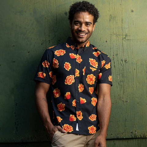 rsvlts-rsvlts-disney-and-pixar-coco-marigolds-kunuflex-short-sleeve-shirt