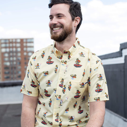 rsvlts-rsvlts-short-sleeve-shirt-werewolf-in-america-kunuflex-short-sleeve-shirt