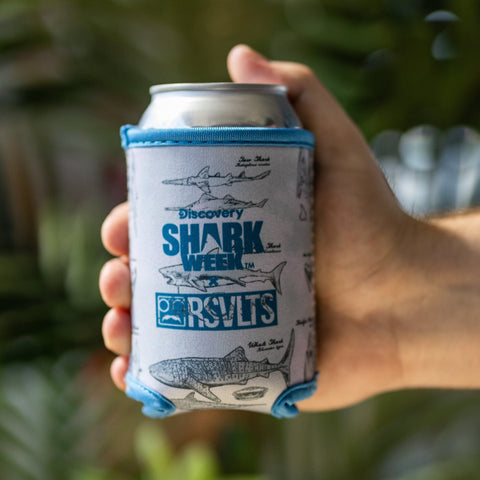 rsvlts-shark-week-koozie-shark-week-the-great-book-of-sharks-koozie
