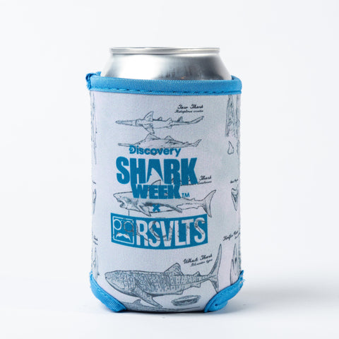 rsvlts-shark-week-koozie-shark-week-the-great-book-of-sharks-koozie