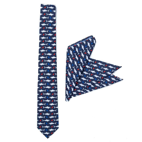 rsvlts-shark-week-tie-set-shark-week-red-white-deep-blue-sea-tie-pocket-square-set