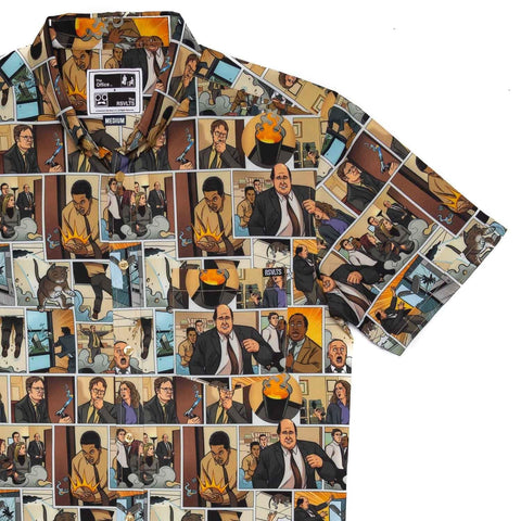 rsvlts-xs-the-office-short-sleeve-shirt-the-office-fire-drill-kunuflex-short-sleeve-shirt