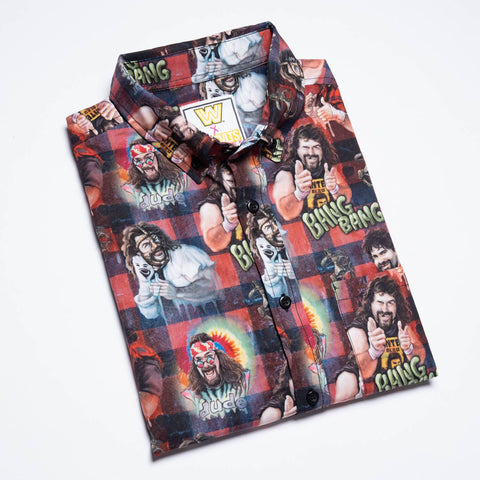 rsvlts-wwe-short-sleeve-shirt-the-many-faces-of-mick-foley-kunuflex-short-sleeve-shirt